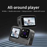 Sport Camera 4k60fps Wifi Anti-Shake Action Camera with Remote Control Screen Waterproof Sport Driv