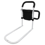 Bedside Support Dual Handle Guard Against Falling Enamelled Welding Uniformity Assistive Bedside Dual Handle for Hospital Bedroom