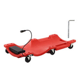 36inch Car Repair Lying Board Strong Load Bearing Capacity Anti Slip Waterproof with LED Light Universal for Car