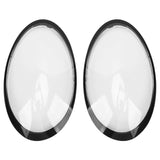 2Pcs Car Headlight Lens Cover Transparent Left And Right Head Lamp Shell Cap For 991 911 Targa Or Carrera 2013 to 2018