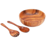 For Salad Bowllarge 94 Inch Wood With Spoon For Fruit Salad