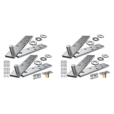 Door Pivot Hinge, Pivot Hinge System with Goal Kick Hardware, for Heavy Duty Wood Doors Up to 200 Lb