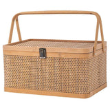 Fruits Basket Woven Basket Storage Basket Handheld Woven Basket Egg Container Kitchen Basket
