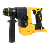 (Yellow) Small  Electric Hammer Drill Bare Tool Featuring Brushless Motor Brushless Rotary Hammer set for Multifunction  Drilling  Yellow