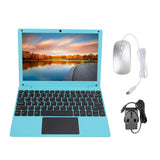 10.1 Inch Laptop Quad Core Processor Type C Charging Built in Camera Wireless Fidelity USB Port Laptop for Android 12.0 UK Plug 100?240V 2GB Plus 64GB