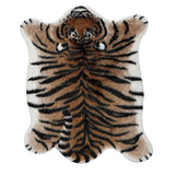 Tiger Carpet Decorative Carpet Creative Floor Mat Rug for Living Room Balcony Bedroom