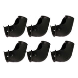 6Pcs Billiard Baskets Pool Table Pocket Corner Liners Replacement Rubber Drop Pockets Billiard Pool Table Liners