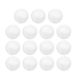 15pcs 10CM White Ball Children DIY Craft Material Funny Round Ball Christmas Ornament Layout Decorative Props Gifts