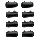 8X IZ1521106 Car Black Exterior Rear Right Door Handles Replacement for Rodeo Pickup 1998 1999 2000