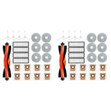 2 Set Accessories for Robot Vacuum X20 + / X20 Plus Parts Main Side Brush Hepa Filter Mop Cloth Dust