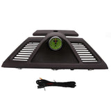 Dashboard Clock Display Surround Trim 970 552 151 01 6W0 with Green Stopwatch Replacement for Panamera 2010?2016 Dark Brown