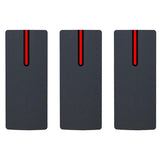 3X IP68 Waterproof IC Card Reader 13.56Khz Proximity Card Access Control Slave Reader Support Wiegan