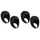 4 Pcs Neoprene Diving Hood Thermal Wetsuit Hood Cap Swim Caps with Chin Straps Snorkeling Surf Beani