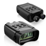 Night Vision Binoculars, 1080p Fhd, 400m / 1300ft Viewing Range, High Sensitivity Coms Sensor Night Goggles, For Hunting, Camping