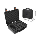 Explosion-proof Bag for Mavic 2 Pro Waterproof Storage Bag Hard Cover for Shell Handbag Portable for Case for Mavic 2 Ac  Black