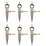 6X Leather Craft Rotating Craft Tool Diy Wing Divider Adjustable Steel Leather Rotating Tool