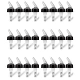 24 Pcs 1Oz Automatic Measured Bottle Pourer - Spirit Measure Pourer Drinks Wine Cocktail Dispenser H