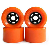 Arrival DIY 83mm Skateboard Wheel for SHR78A Orange Color PU Wheels Soft Longboard Wheels