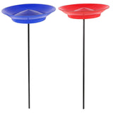 3pcs Juggling Plates with Sticks Balance Juggling Plates With Top Rods Suitable For Circus Performances Sports Events And Sensory Training