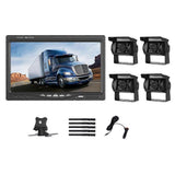 7Inch Monitor 1080P HD DVR Recording Backup Camera for Truck Bus RV Trailer Excavator Rearview Imag