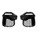 1Pair Front Bumper Fog Lamp Grille Assembly for X5 G05 2018-2022 40IX 25DX 30DX Modified Grille Dec JN