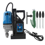 Electric Magnetic Drill Portable Drilling Tapping Machine Accessories 1100W 100?720RPMEU Plug 220V
