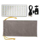 NiceFoto TC-168 RGB Colorful LED Photography Light 18 Lighting Effect CRI95+ TLCI95+ 2800-9900K Adjustable Color Temperature