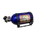 (NOS Blue) Enhances Your Car Decoration With Stylish Nitrogen Bottle Shape Tissue Container Box for Auto Lover Enthusiasts Racers