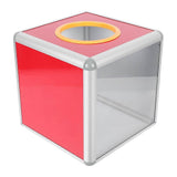 Multi-function Ballot Box Transparent Donation Box Meeting Lottery Box Raffle Accessory