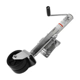 Trailer Jack 1500lbs Capacity Heavy Duty 6in Dual Wheel Adjustable Swivel Trailer Stand Legs for ATV