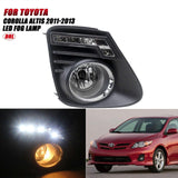 LED Daytime Running Light DRL Fog Signal Lamp For Toyota Corolla Altis 2010-20Fk