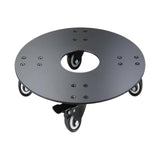 (14 inches) Black Plant Trolley with NonMarring Wheels, Strong 12 14 16 Inch Aluminum Alloy Stand for Large Pots Up To 500lbs  14 inches