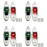 LED Two-Color Signal Lights Marine Universal Navigation Lights