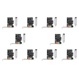 PCIe Sound Card 5.1 for PC with High Direct Sound Performance