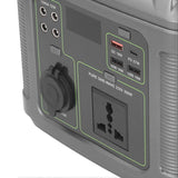 Portable Power Station 300W Outdoor Solar Generator Emergency Power Supply for RV Van Camping Road T