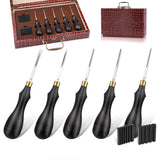Leather Edges Skiving Beveler Tool Set Leather Craft Tool Leather Edges Trimmer Leather Edges Skiving Tool