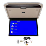 17.3in Car Roof Player MP5 1080P HD USB Digital Overhead Mounted Display Monitor HDMI Compatible