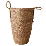 Handmade Flower Plant Container Woven Plant Display Basket Elegant Flower Pot Decor
