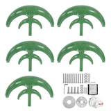Double Layer Wind Turbines Kit Wind Power Generator 5?Blade Green Lantern Type 1200W24V