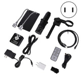 41MP UHD Video Microscope Camera with 180X C Mount Lens for Phone Repair Teaching Demonstration AC10