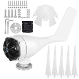 Wind Turbines Kit Generator 5 Blades Small Power Supply for Mobile Room Boats Cabin 400W48V