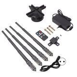 3D Hologram Fan Projector 30.7in Diameter HD 928pcs LED Beads Support WiFi APP Advertising Holographic Display 100?240V EU Plug