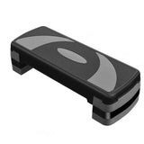 78cm Fitness Step Platform Prevent Slip Aerobic Exercise Pedal Stepper for Home Gym Black Grey