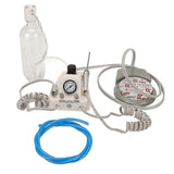 Turbine Unit Stainless Steel 2 Holes 2 Way Gas Control System Portable Turbine Machine Accessory