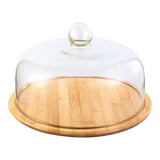 1 Set Snack Plate Food Tray Simple Food Place Tray Food Service Plate (Wood)