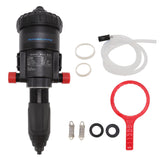 1?6% Black G3/4 Fertilizer Dispenser Chemical Doser Automatic Water Force Fertilizer Injector Proportional Dosing Pump for Farm Black