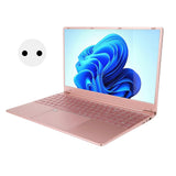 15.6 Inch Laptop for Windows 11Pro HD 1920x1080 Quad Core 16GB RAM 1TB SSD Portable Laptop with Fingerprint Reader 100?240V