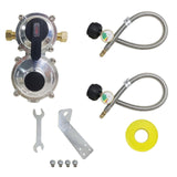 Grill Regulator Gases Regulator Low Pressure Valves Gases Regulator Conversion Adapter Suitable for Household Stove