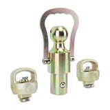 Gooseneck Ball Safety Chain Kit GNXA2061 Stainless Steel Trailer Puck System Hitch Ball Body for Tru