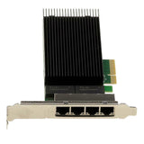 PCIe Card Network Controller 2.5G X4 LAN Gigabit Ethernet 4 Ports RJ45 Quad Chipset Support 10 100 1000 2500 1G 2.5G DS
